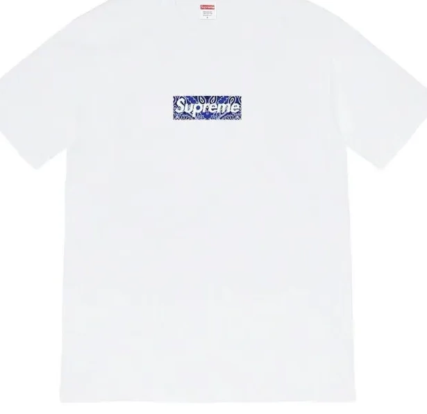Short Logo T-shirt Bogo XL Cashew L sleeved Box M Tee Black S Bandana White 19FW Blossom 0602